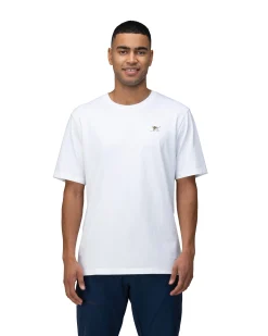 /29 cotton activity embroidery T-shirt M's