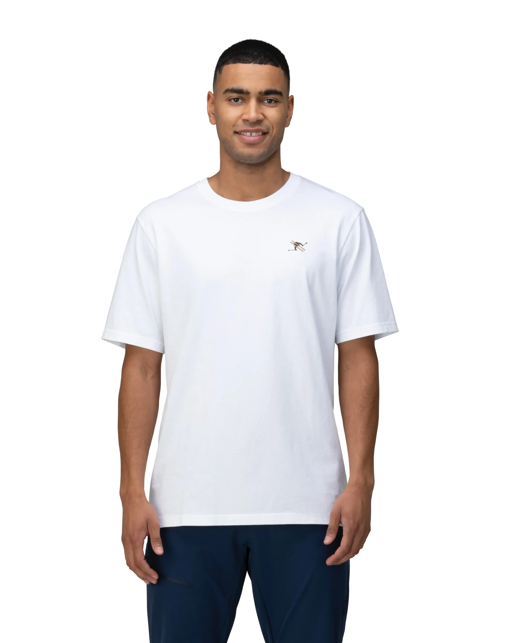 /29 cotton activity embroidery T-shirt M's