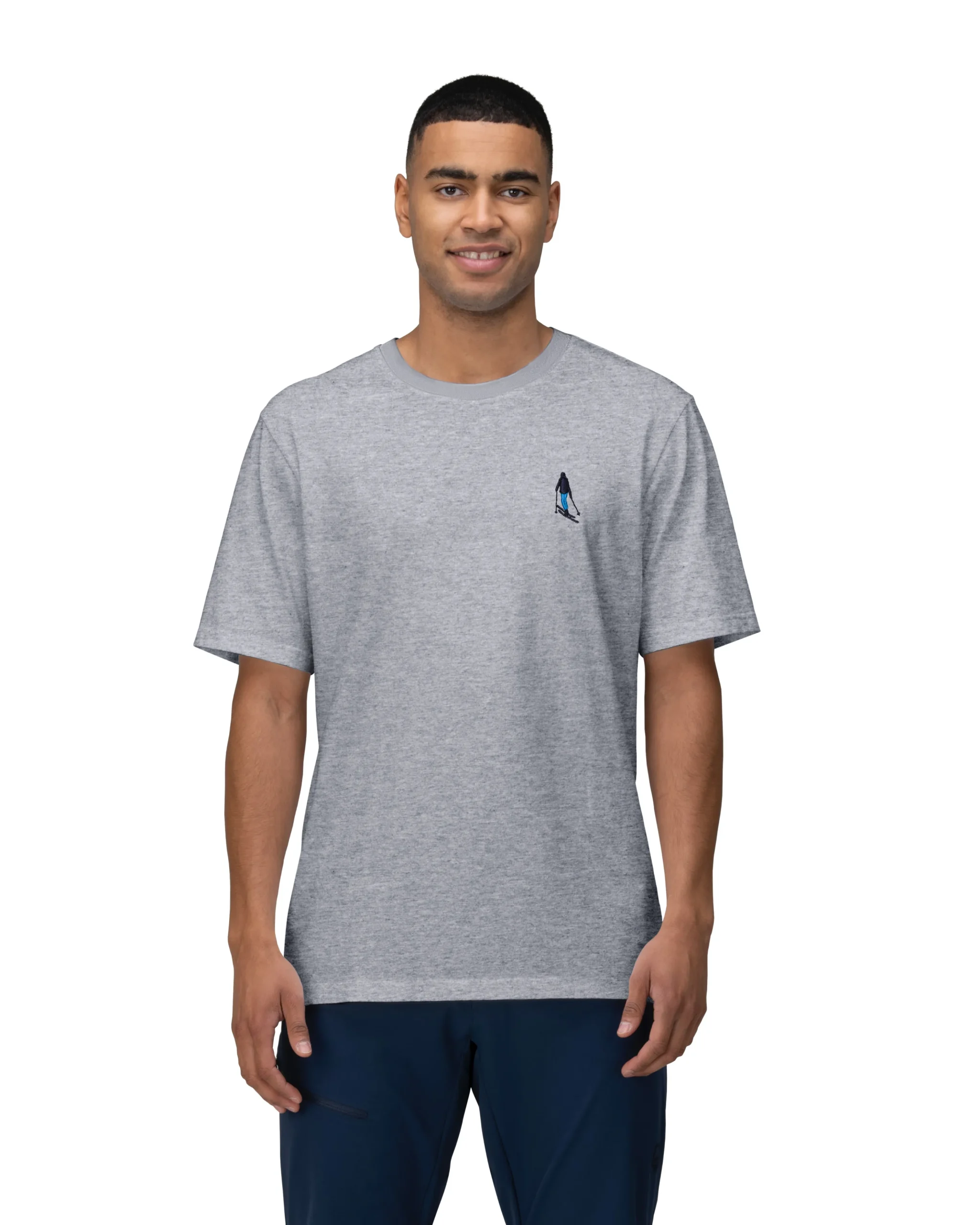 /29 cotton activity embroidery T-shirt M's