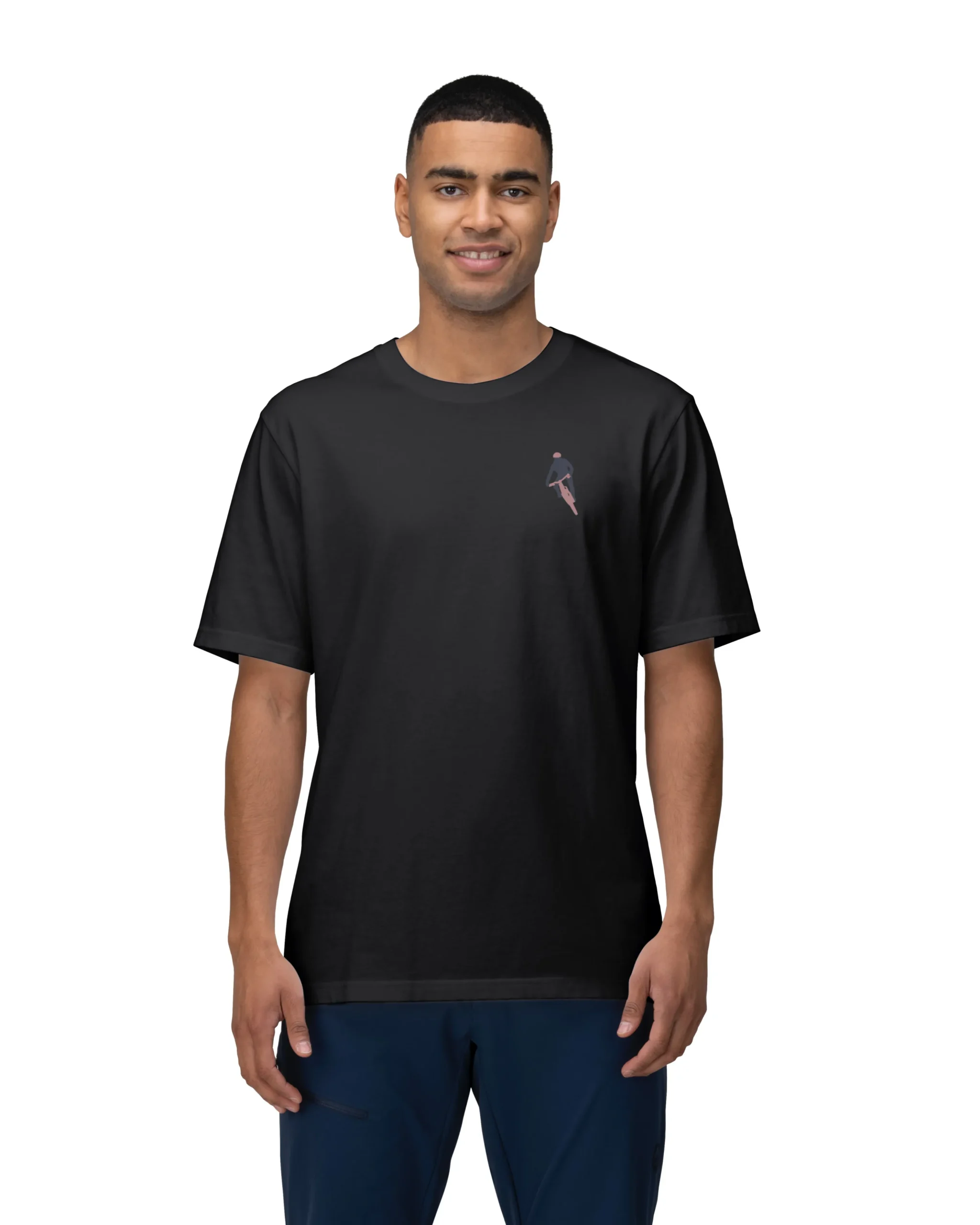 /29 cotton activity embroidery T-shirt M's