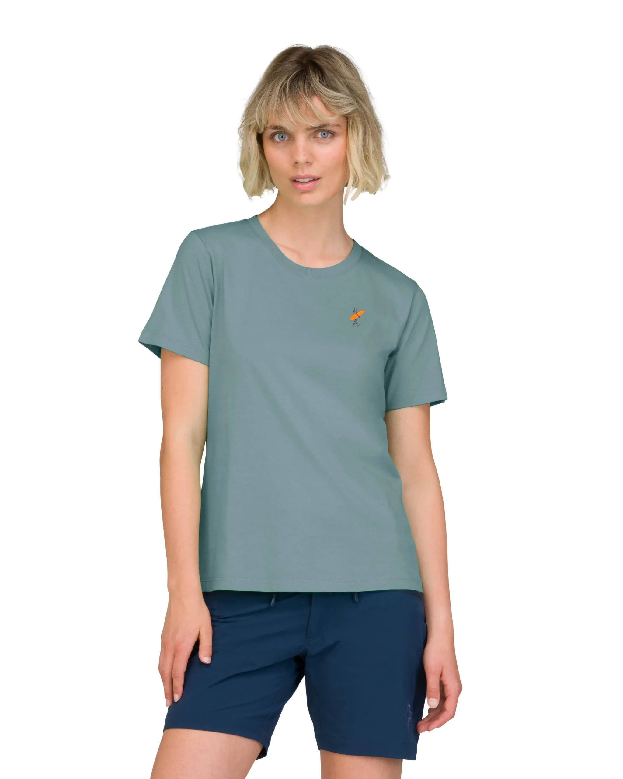 /29 cotton activity embroidery T-shirt W's