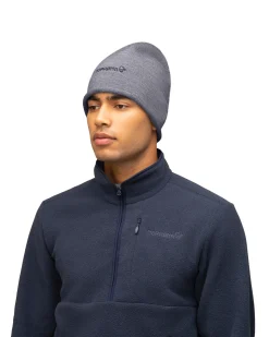 /29 light merinoUll roll edge Beanie