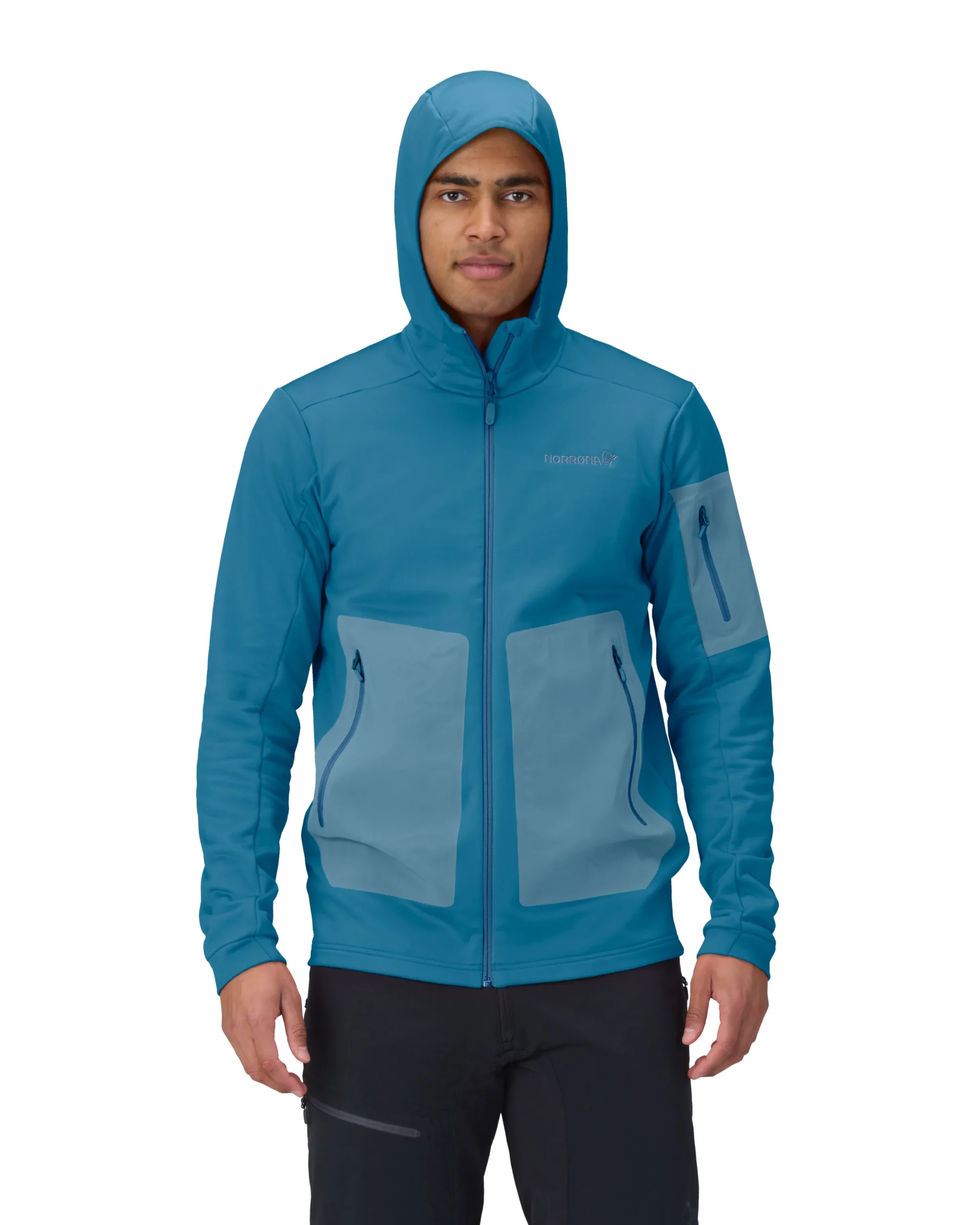 falketind warm2 stretch Hood M's