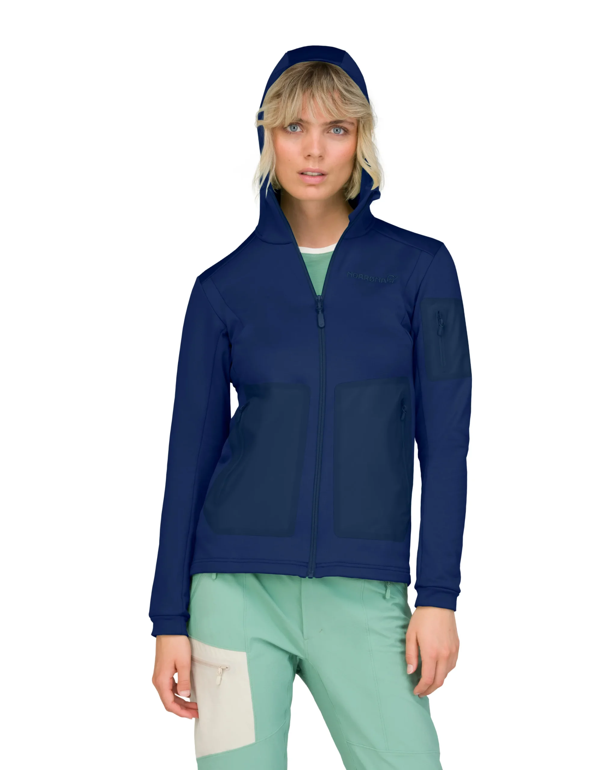 falketind warm2 stretch Hood W's