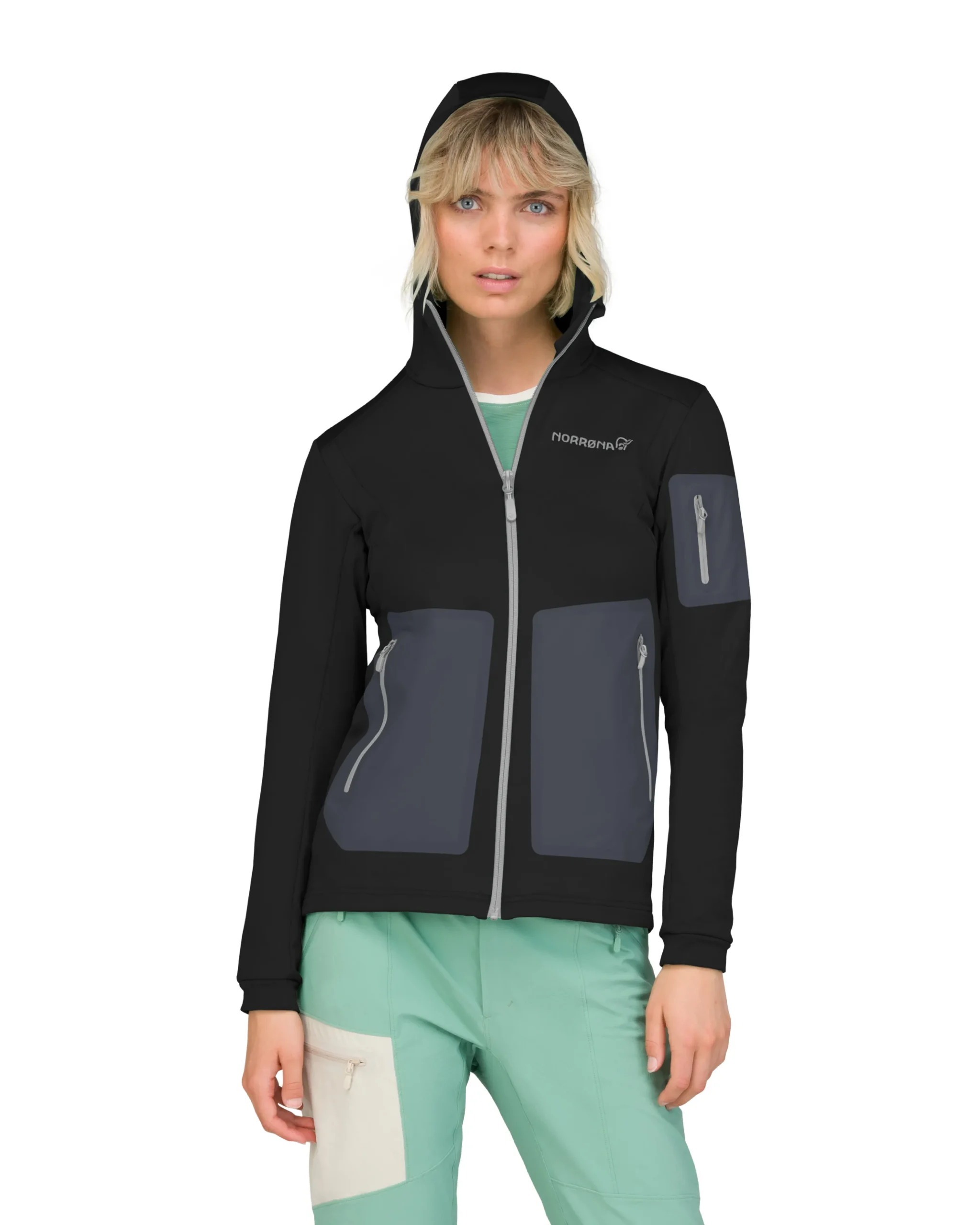 falketind warm2 stretch Hood W's