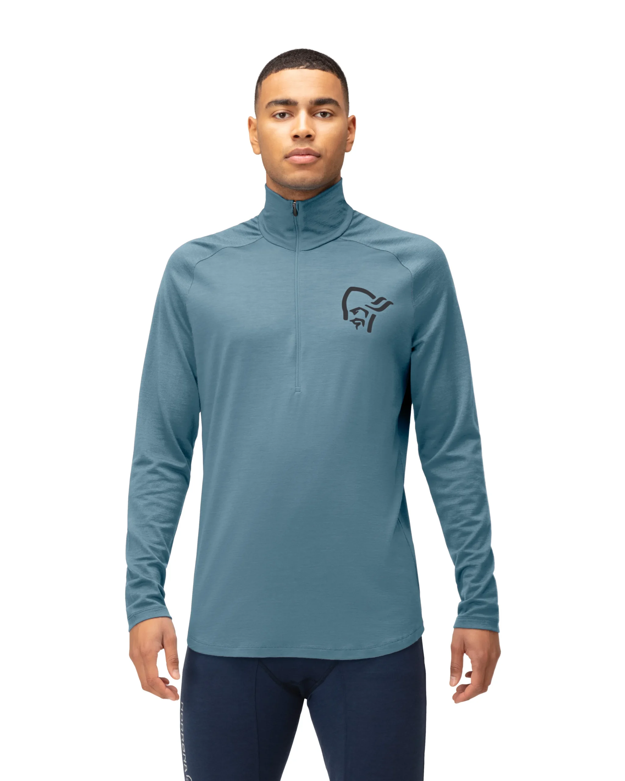 femund pureUll Zip Neck M's