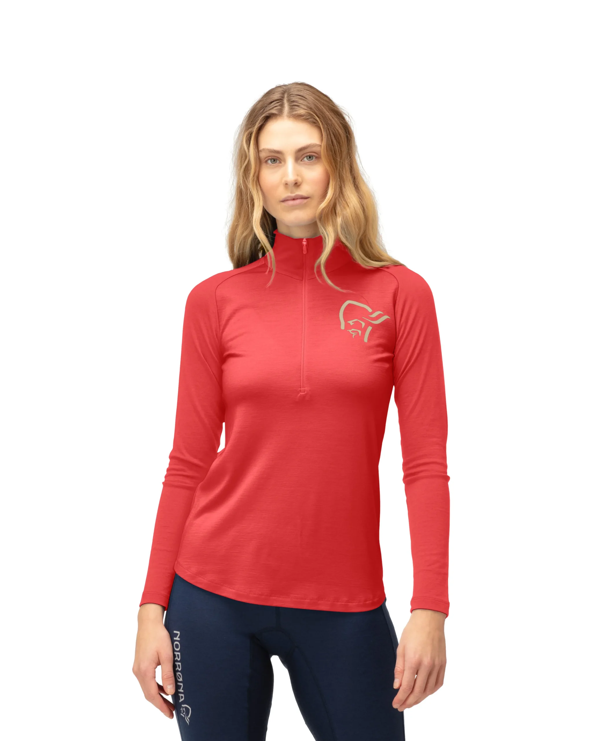 femund pureUll Zip Neck W's