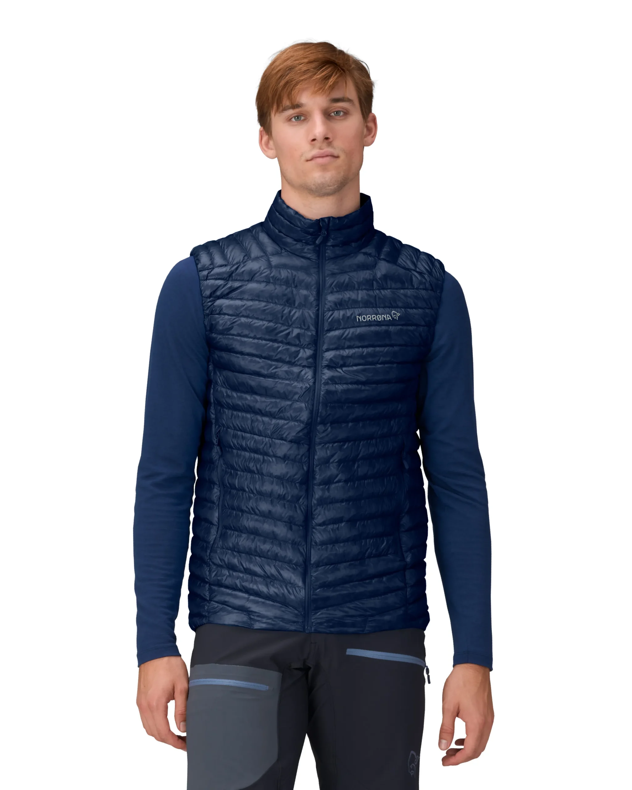 trollveggen down800 super light Vest M's