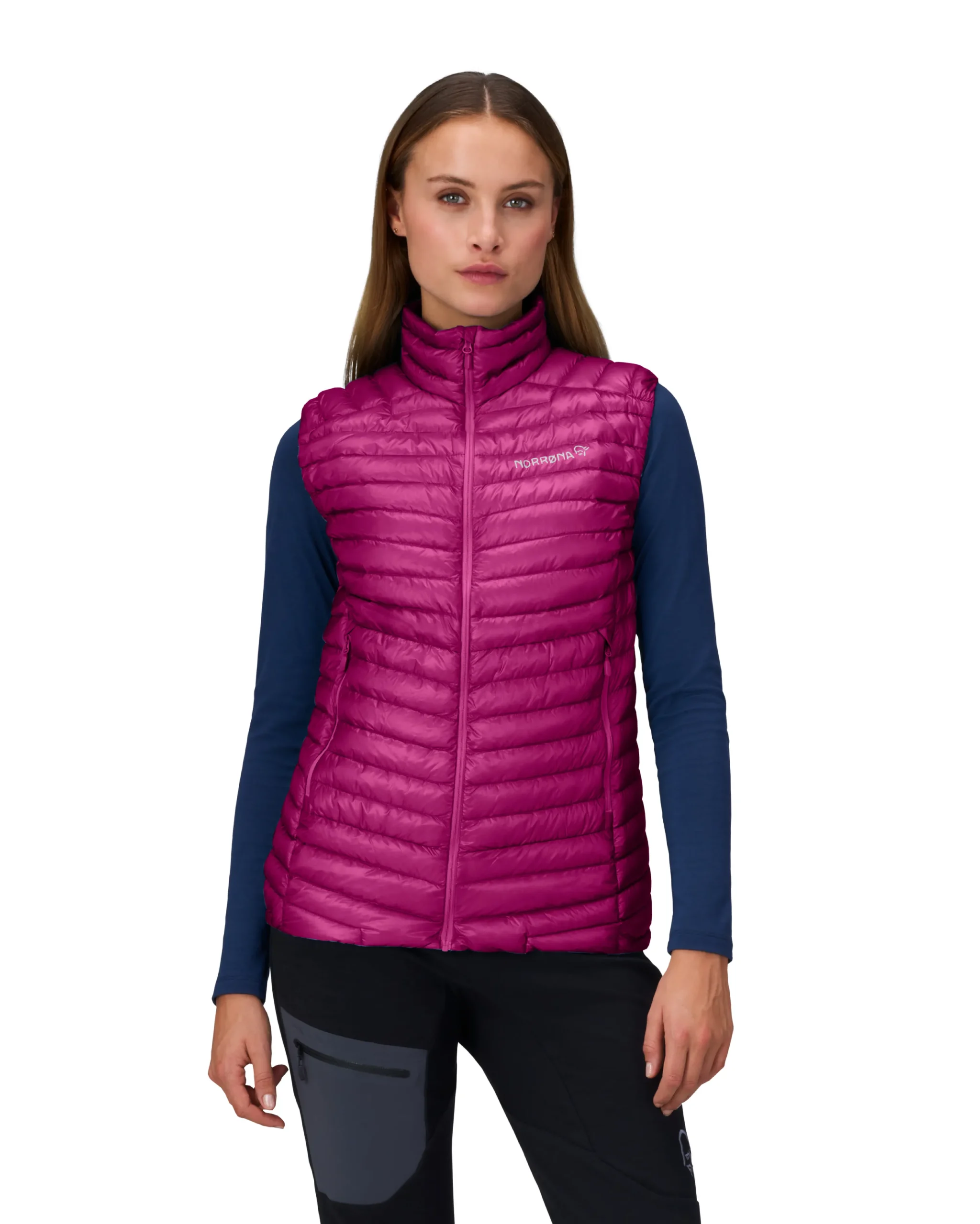 trollveggen down800 super light Vest W's